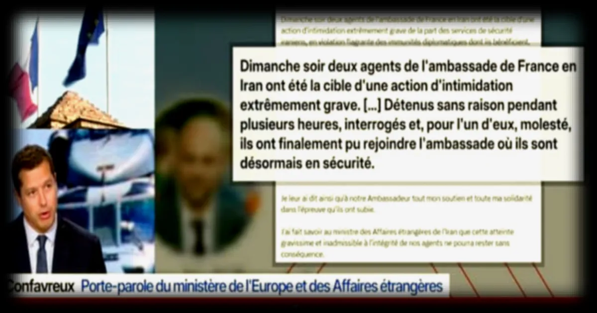 Diplomates français menacés en Iran : réactions et prises de position