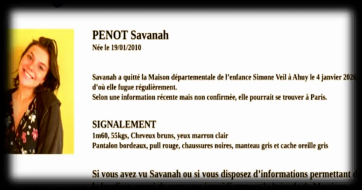 Disparition inquiétante d'une adolescente de 16 ans près de Dijon : un appel à témoins lancé