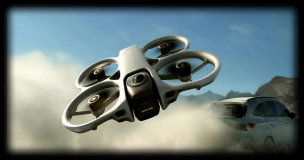 DJI lance l'Avata 360, son premier drone panoramique pour des vidéos immersives