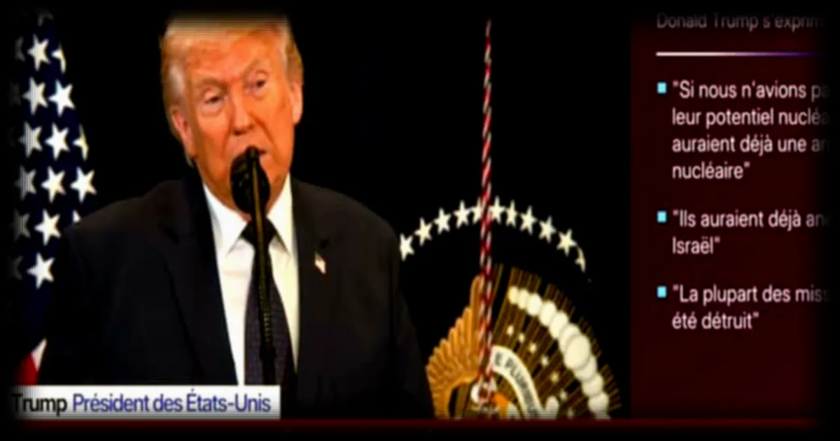 Donald Trump affirme que l'Iran a tiré plus de 5000 missiles sur les Émirats arabes unis