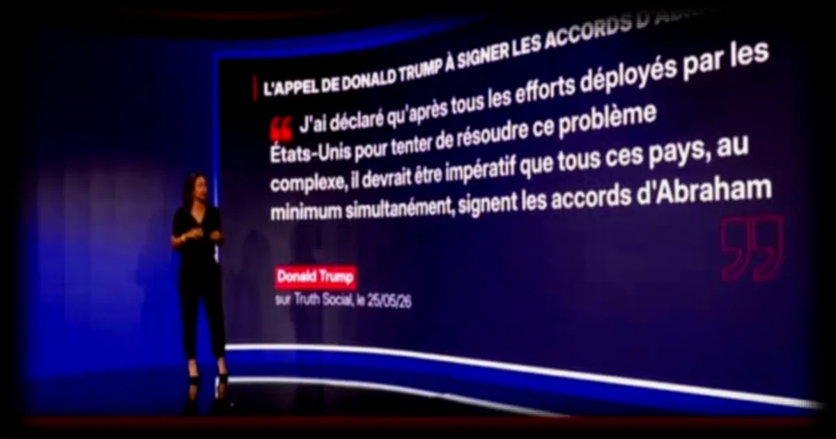 Donald Trump appelle à la signature des accords d’Abraham dans un contexte de tensions accrues au Moyen-Orient