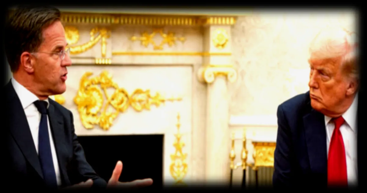 Donald Trump critique l'OTAN lors d'un entretien tendu avec Mark Rutte à la Maison Blanche