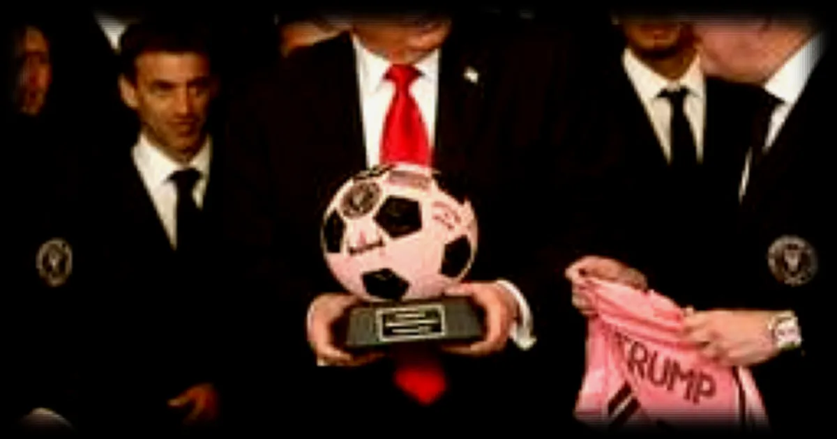 Donald Trump reçoit Lionel Messi et l’Inter Miami à la Maison Blanche après leur victoire en MLS