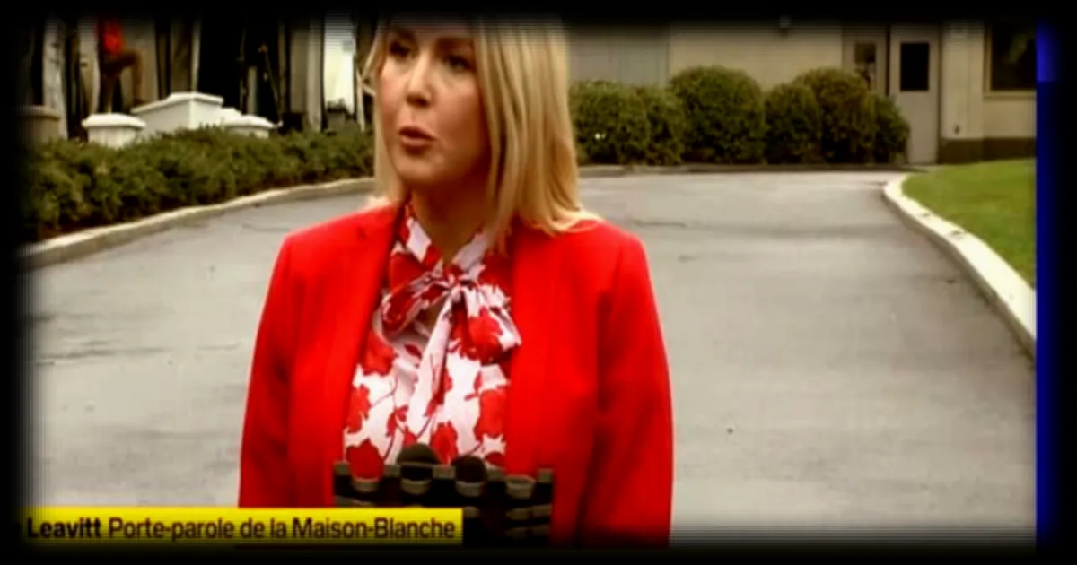 Donald Trump sollicite ses alliés pour une action future selon la porte-parole de la Maison Blanche