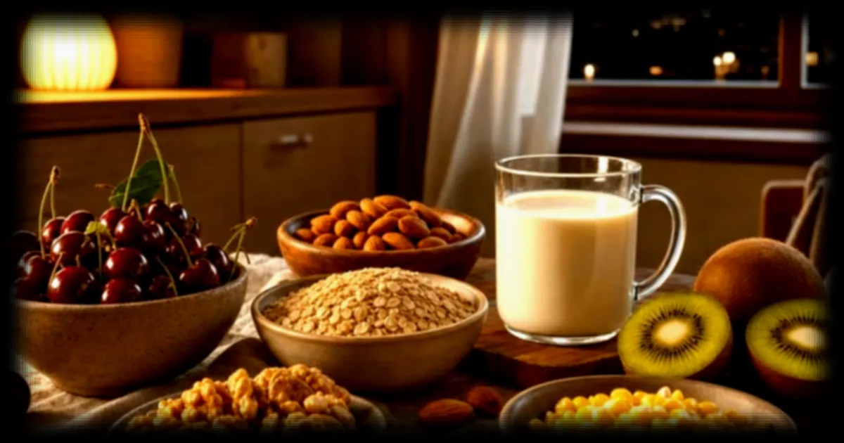 Dormir naturellement : 7 aliments riches en mélatonine à privilégier le soir