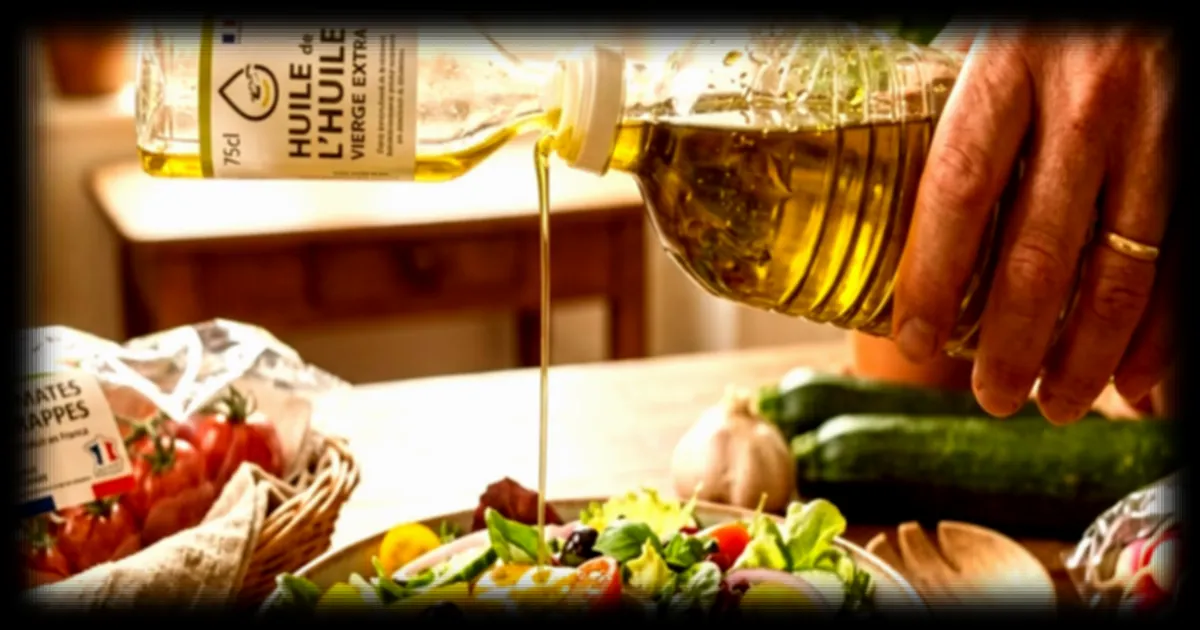 Dosage de l'huile d'olive : le repère sous le bouchon pour éviter l'excès dans vos salades