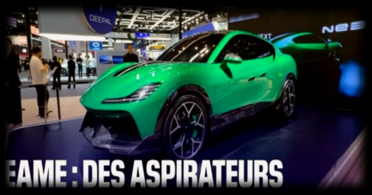Dreame étend son activité des aspirateurs aux supercars : un virage stratégique pour le géant chinois