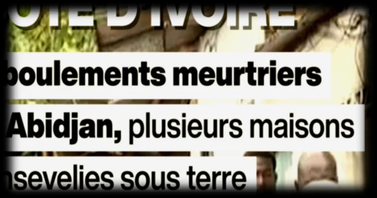 Eboulements meurtriers en Côte d'Ivoire : plusieurs dizaines de victimes à Abidjan