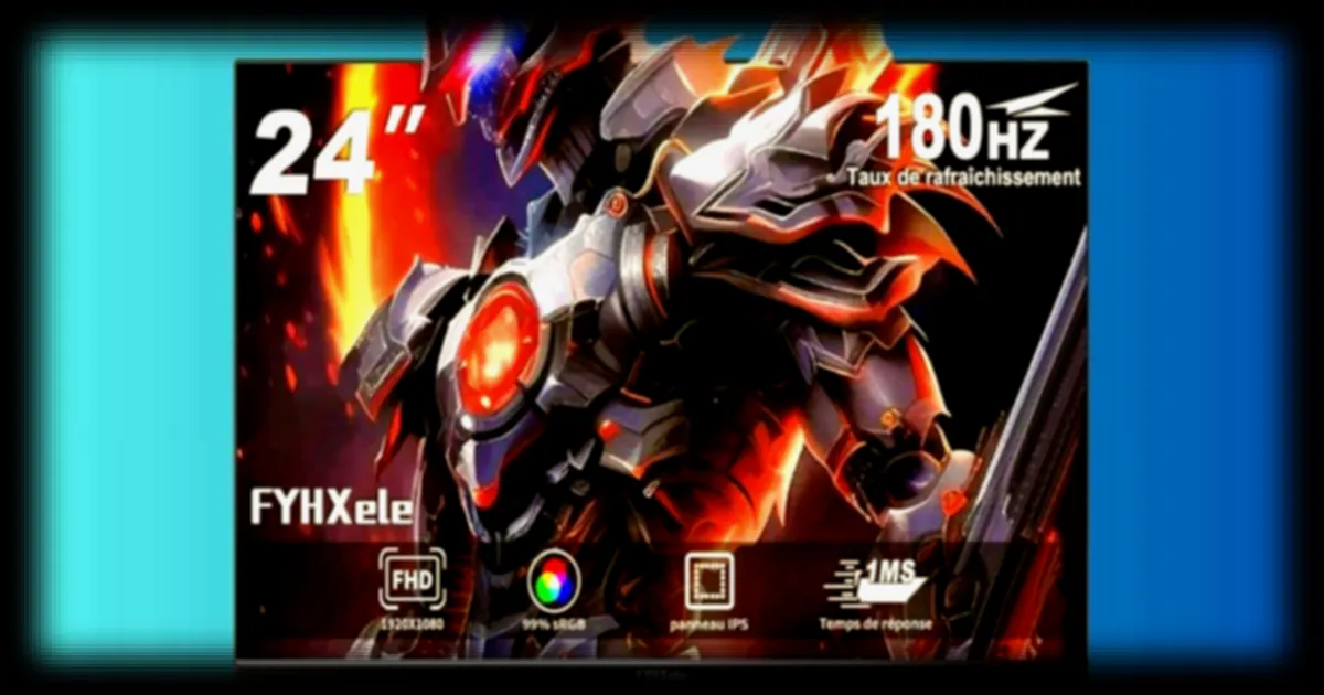 Écran gaming FYHXele 24 pouces à -53% : une offre exceptionnelle sur AliExpress