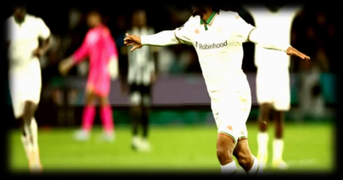 Elye Wahi, l'homme du match pour Nice contre Angers