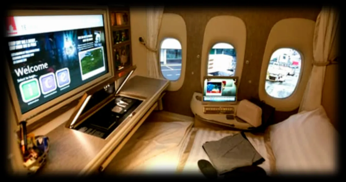 Emirates va doter sa première classe d'avions de salles de bain privées, une exclusivité dans l'aviation commerciale