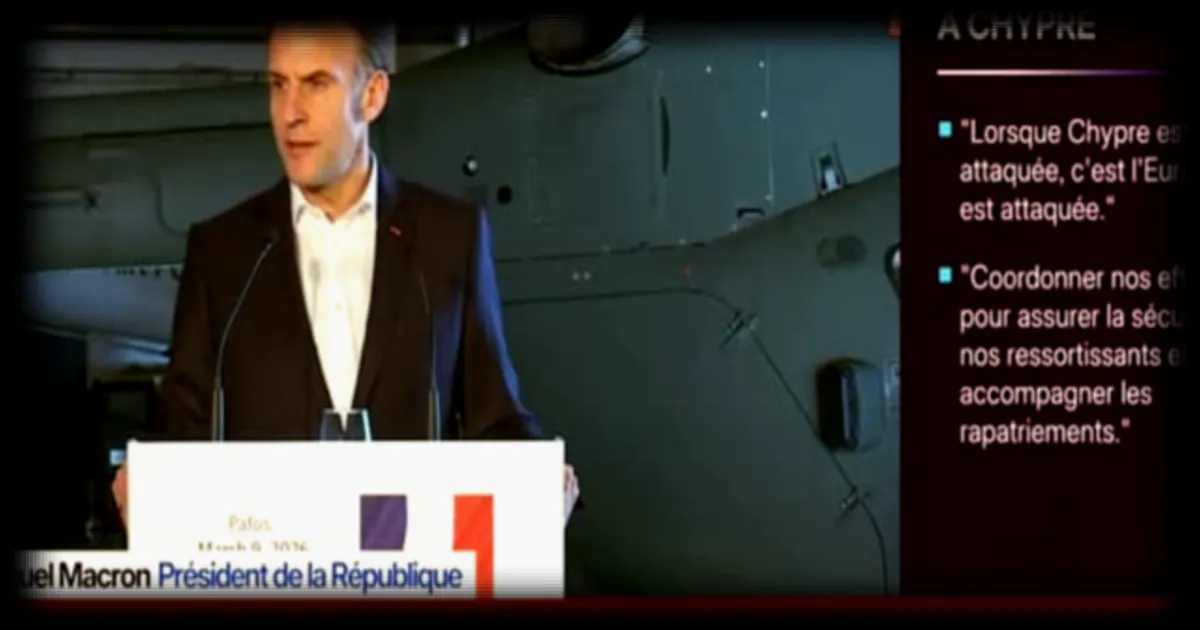 Emmanuel Macron annonce une mission défensive pour rouvrir le détroit d'Ormuz