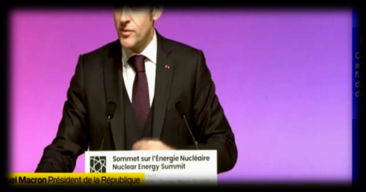 Emmanuel Macron appelle à la mobilisation des investissements dans le secteur nucléaire