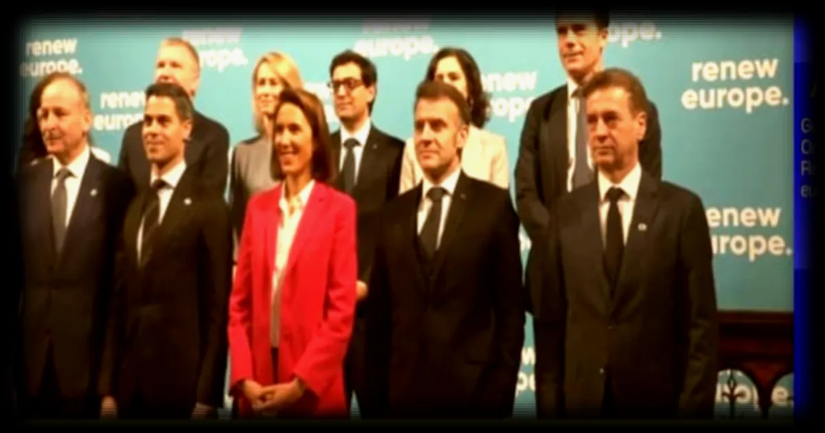 Emmanuel Macron présent au pré-sommet du parti Renew Europe