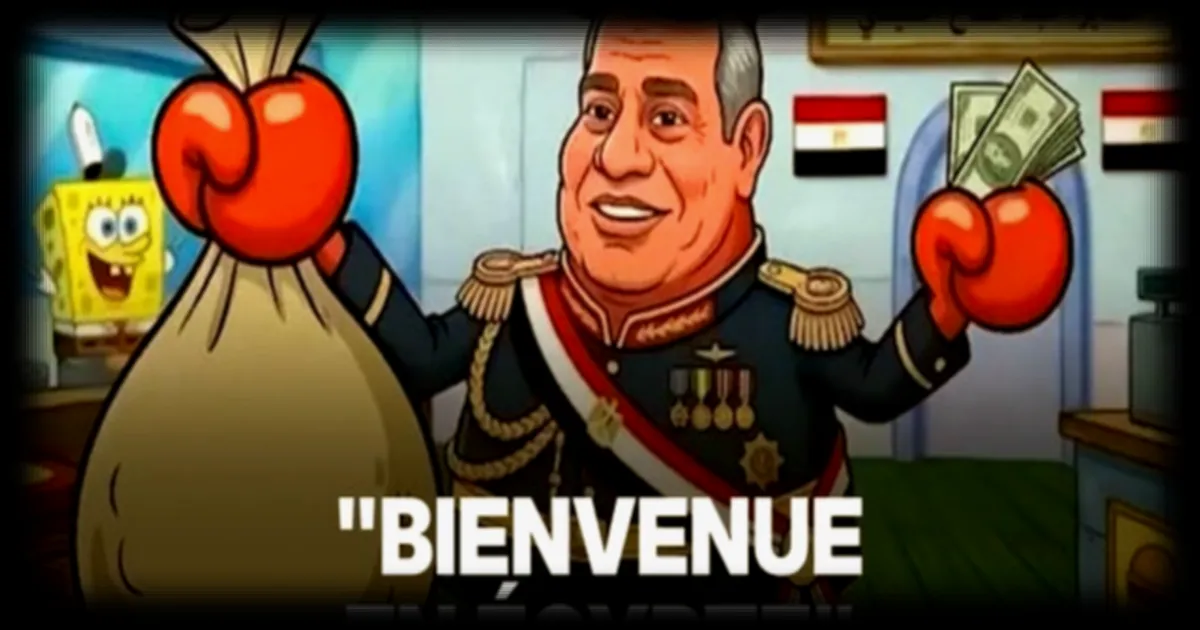 En Égypte, Bob l’éponge symbolise désormais la contestation politique