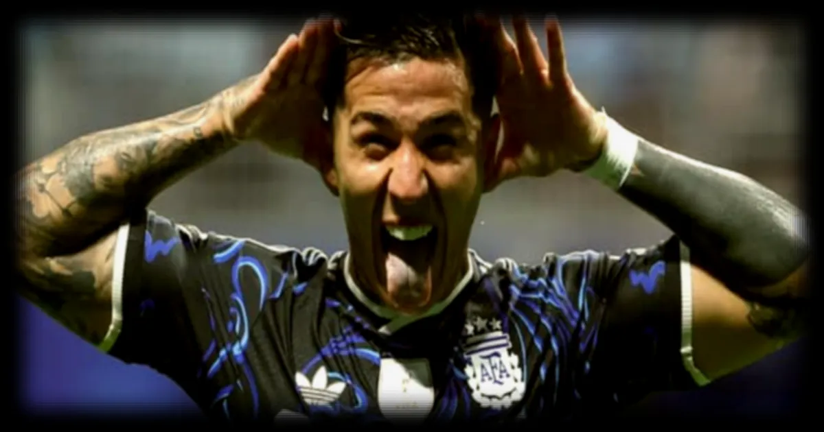 Enzo Fernandez celebre la victoire de l'Argentine contre l'Angleterre avec un chambrage