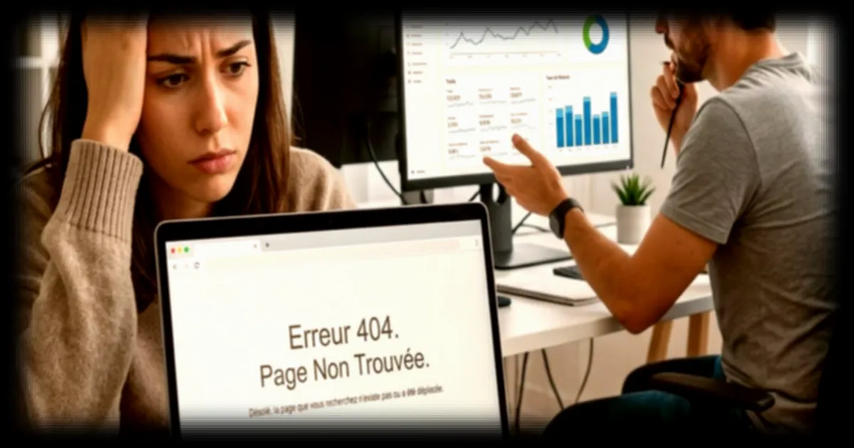 Erreur 404 : ce message d'apparence anodine menace le trafic de votre site