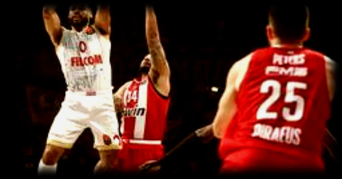 Euroligue de basket : l’Olympiakos domine Monaco en quart de finale et prend l’avantage