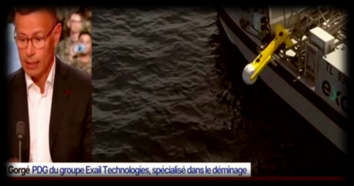 Exail propose une solution pour déminer le détroit d'Ormuz selon BFM Business