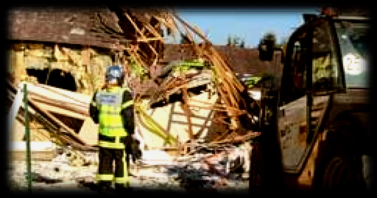 Explosion d'une maison en Sarthe : la victime se réveille mais ne se souvient de rien