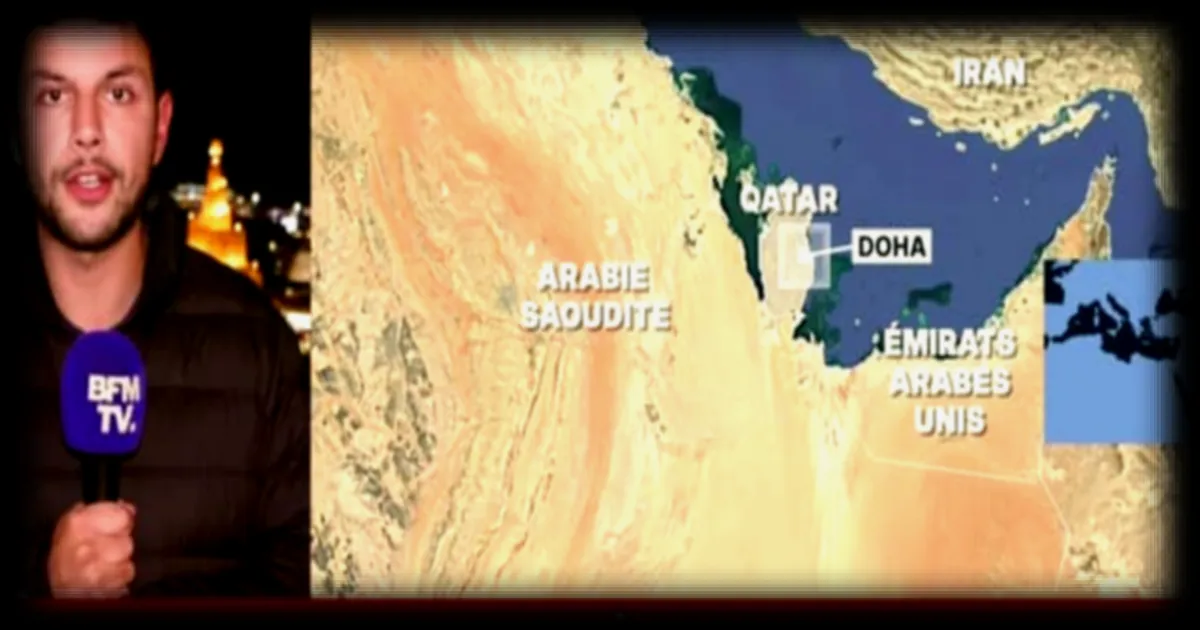 Explosions entendues à Doha au Qatar, présence des équipes de BFMTV sur place