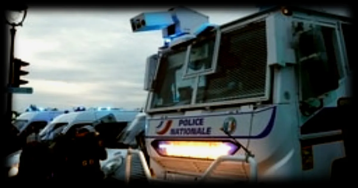 Face au mégafeu en Gironde, sept camions lanceurs d’eau de la police nationale mobilisés pour la première fois
