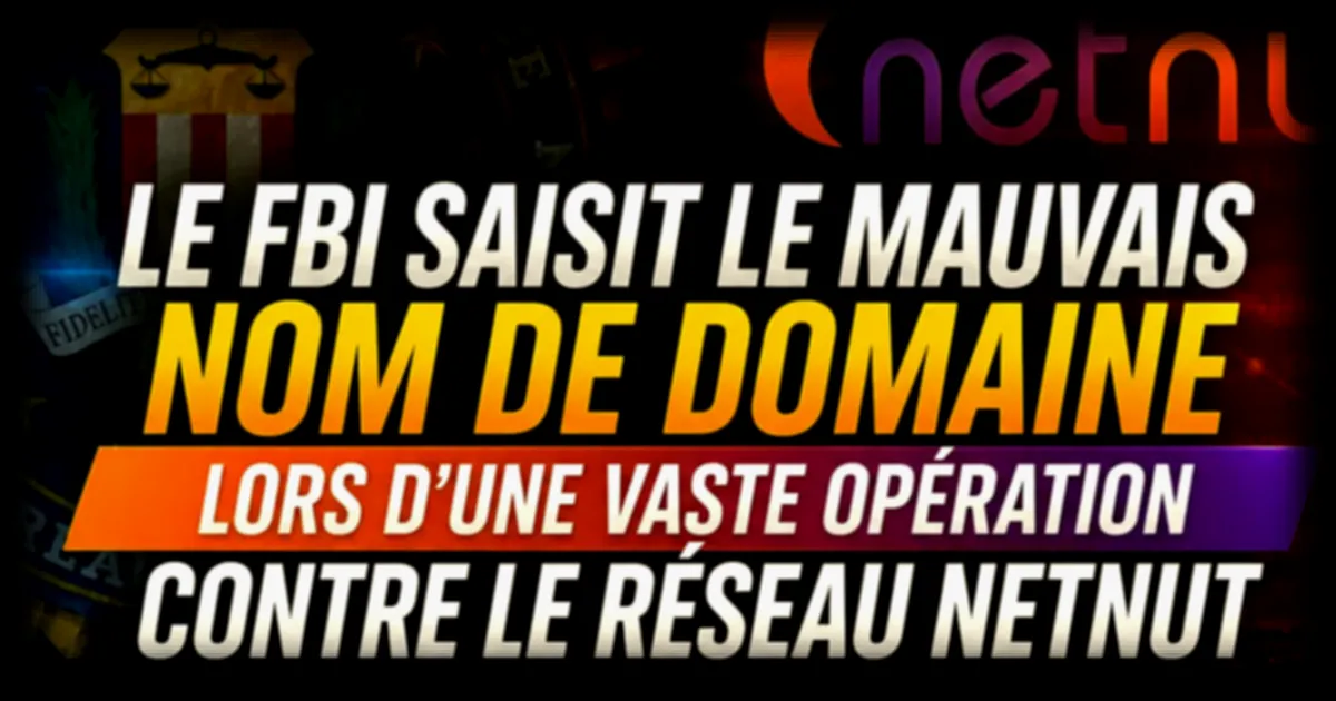 FBI contre NetNut : une opération anti-proxys malveillants entachée d'une erreur de saisie de domaine
