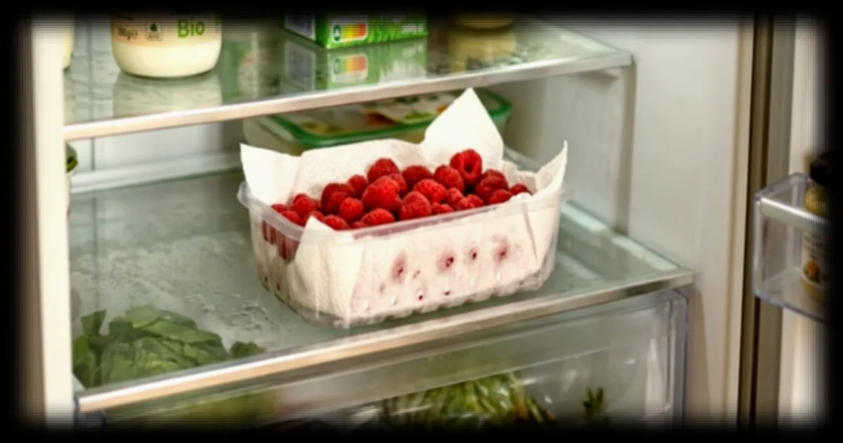 Framboises qui s'abîment trop vite : l'astuce méconnue du bac à légumes à connaître absolument