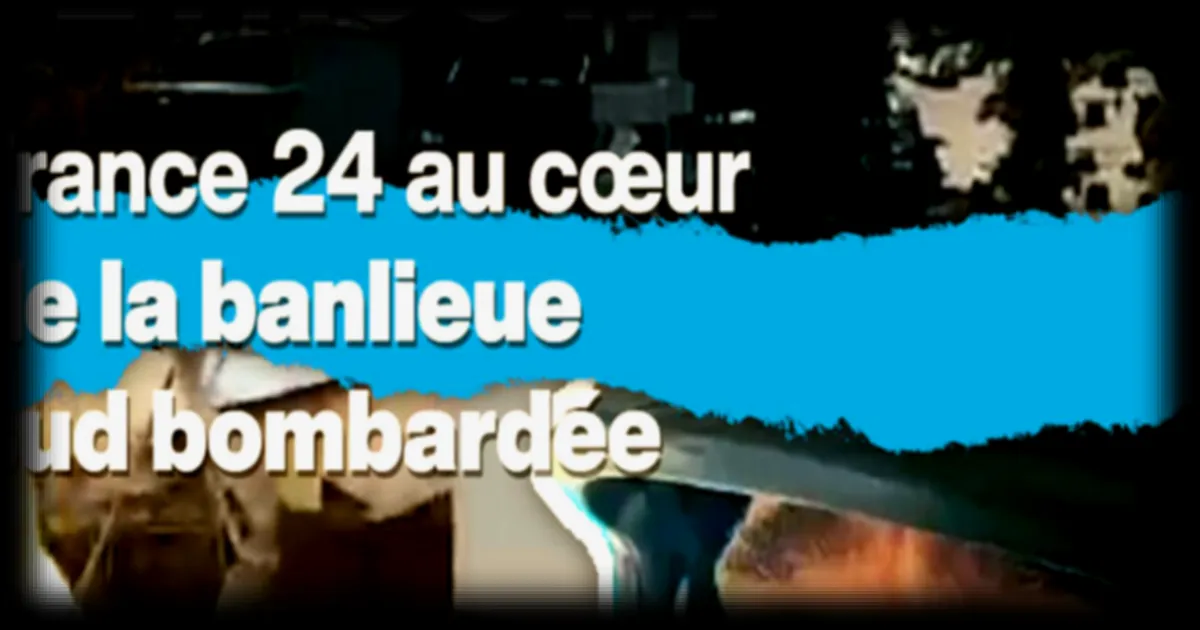 France 24 au cœur de la banlieue sud de Beyrouth : une semaine de bombardements