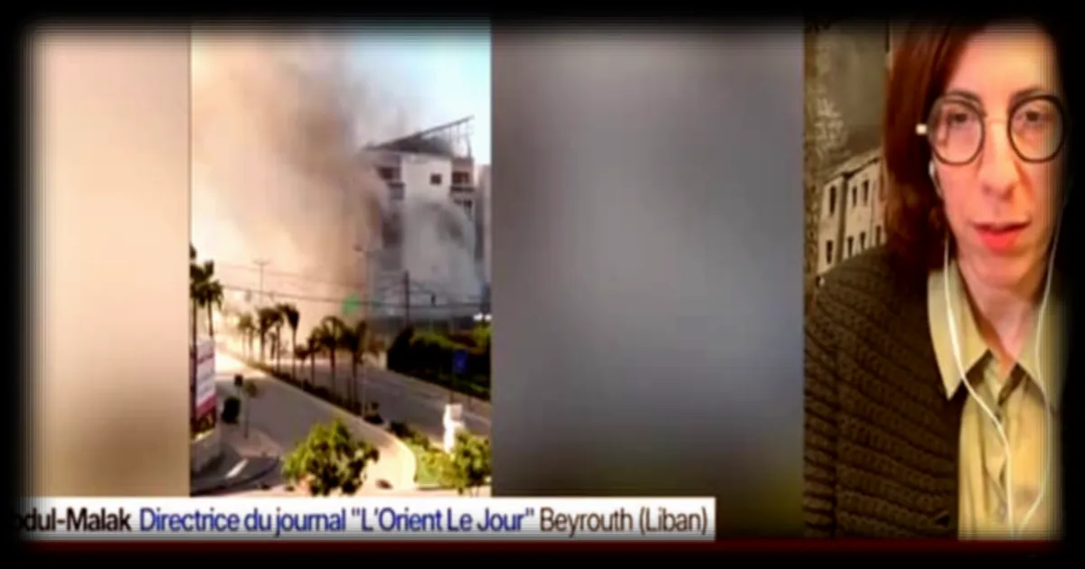 Frappes au Liban: Toute la population libanaise vit dans la peur aujourd'hui, selon Rima Abdul-Malak