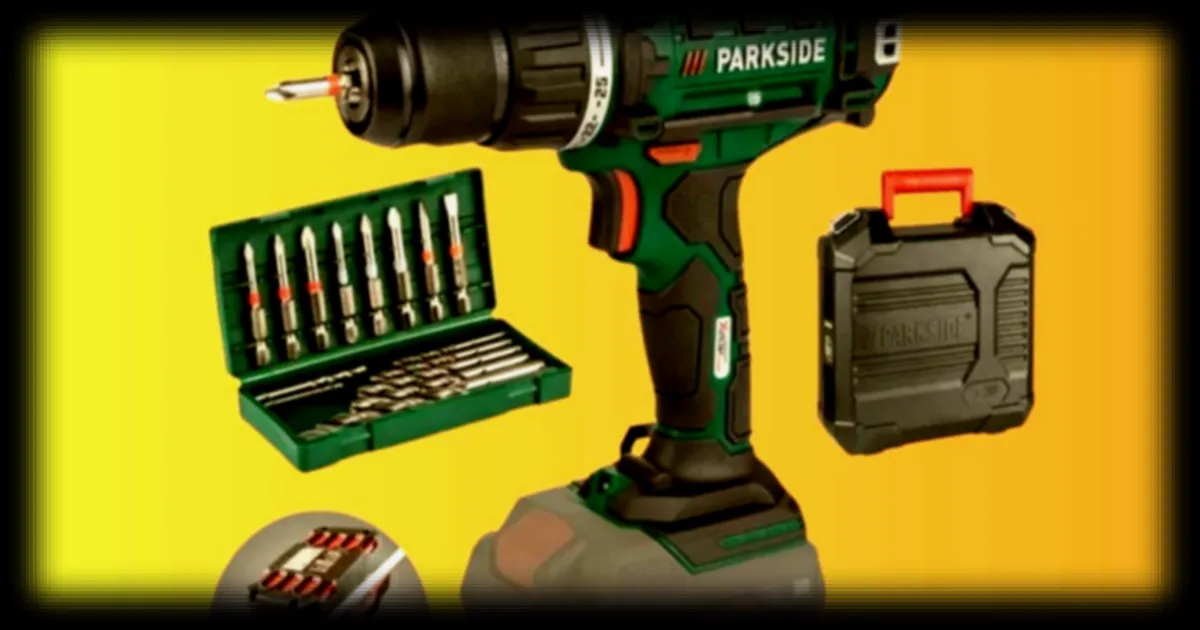 French Days : la perceuse visseuse sans fil Parkside en promo sur Rakuten