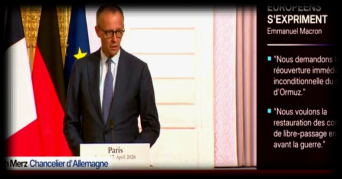 Friedrich Merz appelle à une baisse rapide des prix de l'énergie dans le détroit d'Ormuz
