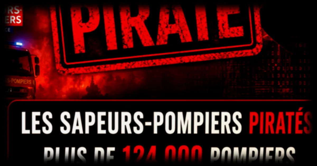Fuite massive de données : plus de 124 000 sapeurs-pompiers français potentiellement exposés