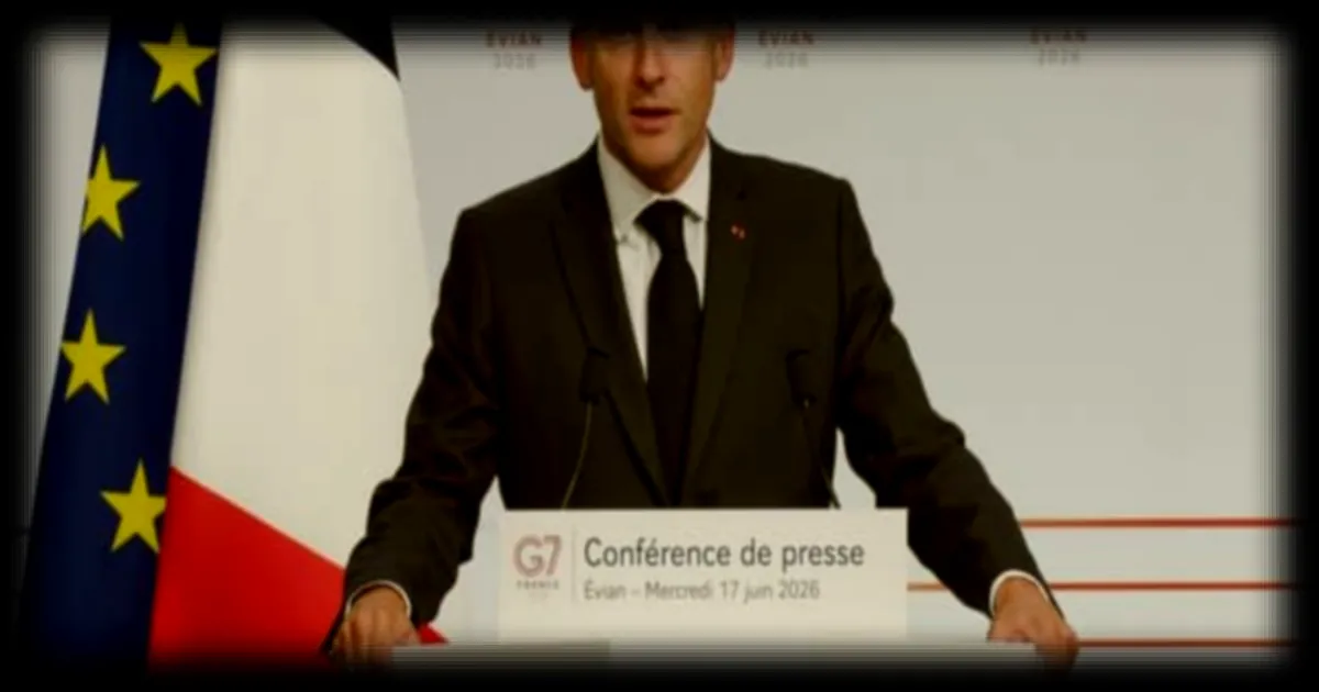 G7 d'Évian-les-Bains : Macron salue une unité retrouvée malgré un contexte géopolitique tendu