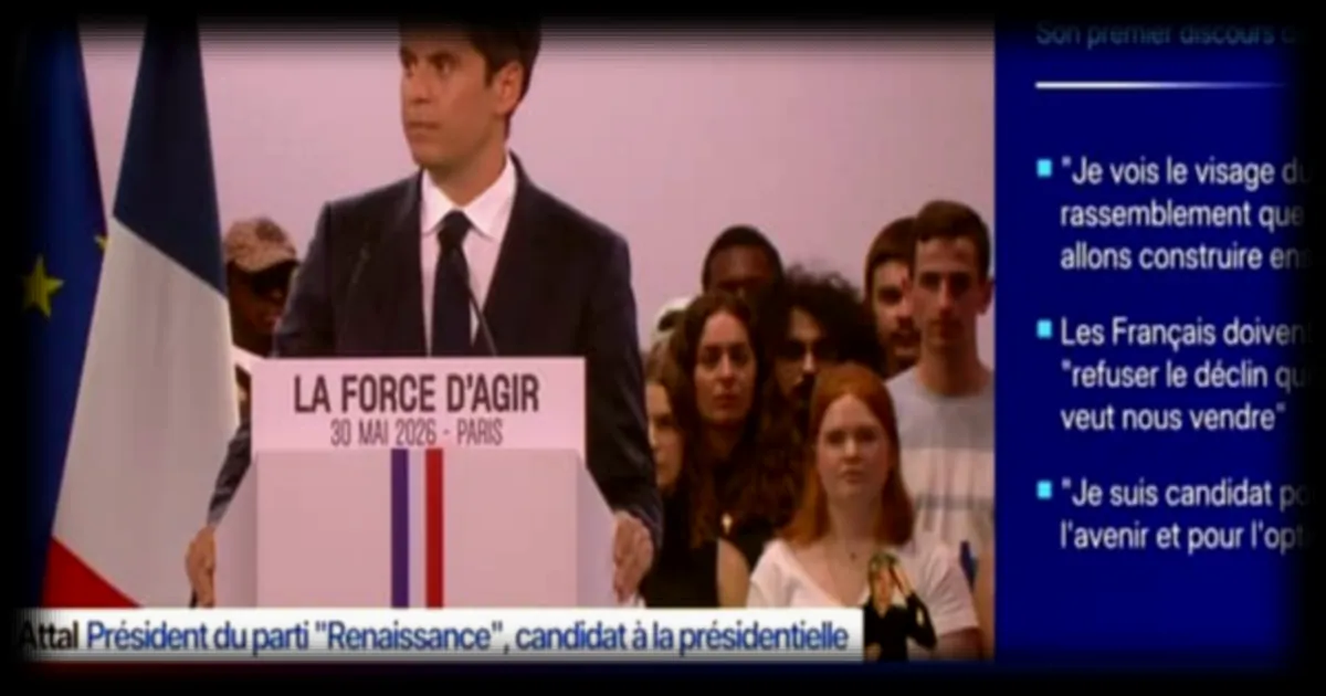 Gabriel Attal : « L'exercice du pouvoir m'a éclairé »