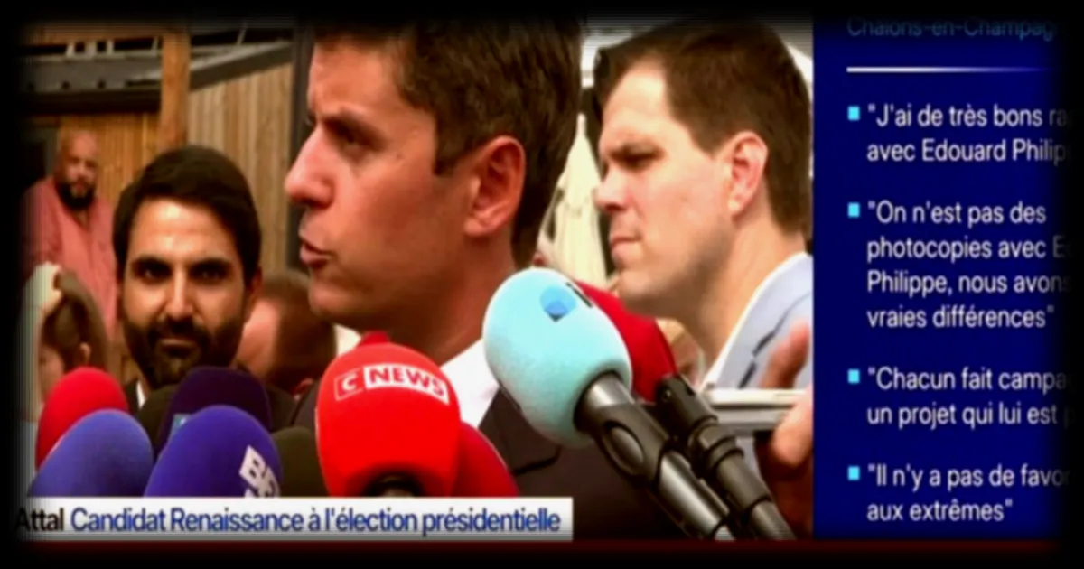 Gabriel Attal ouvre la porte à une primaire pour l'élection présidentielle de 2027