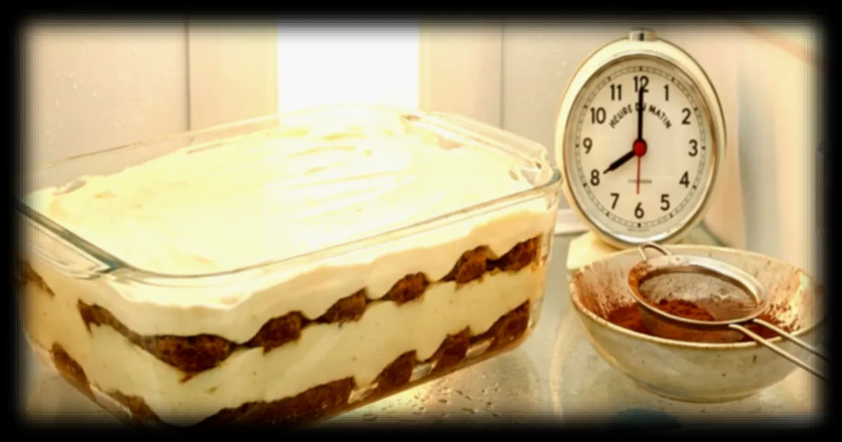 Galbani Revele le Temps de Repos Ideal pour un Tiramisu Parfait