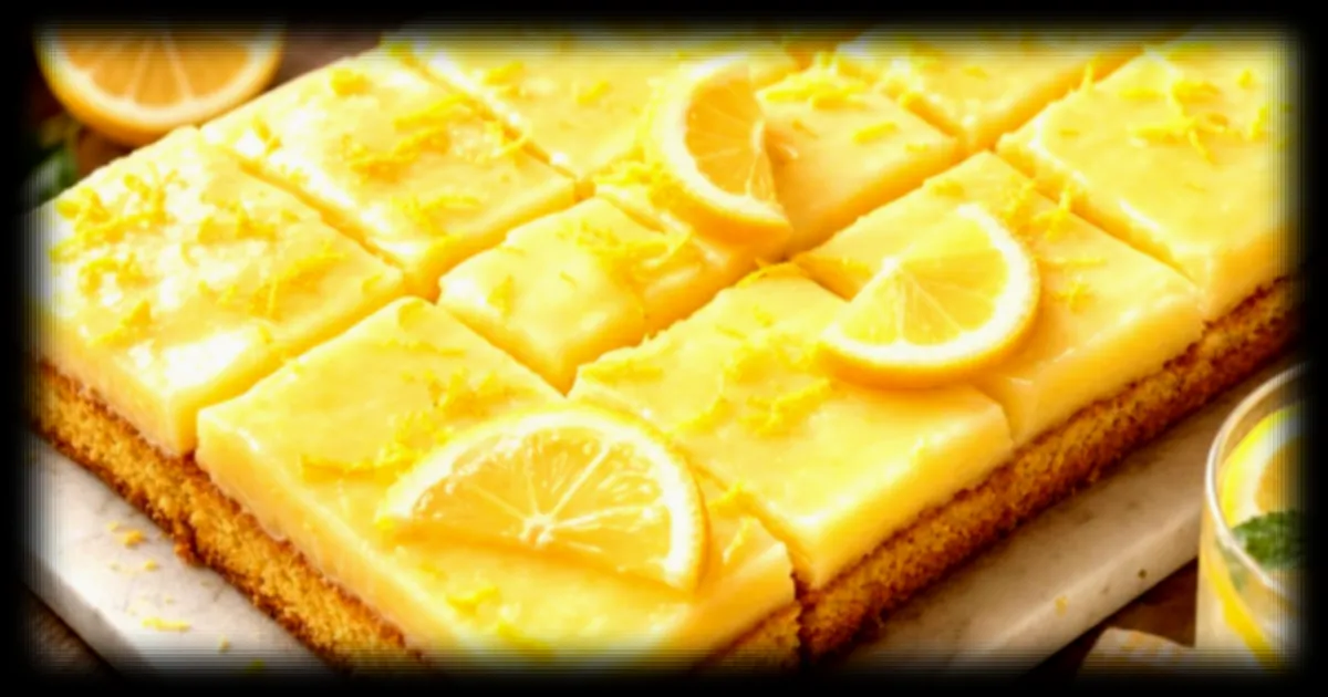 Gâteau au citron ultra fondant : la recette estivale qui séduit les réseaux sociaux et les cuisiniers amateurs