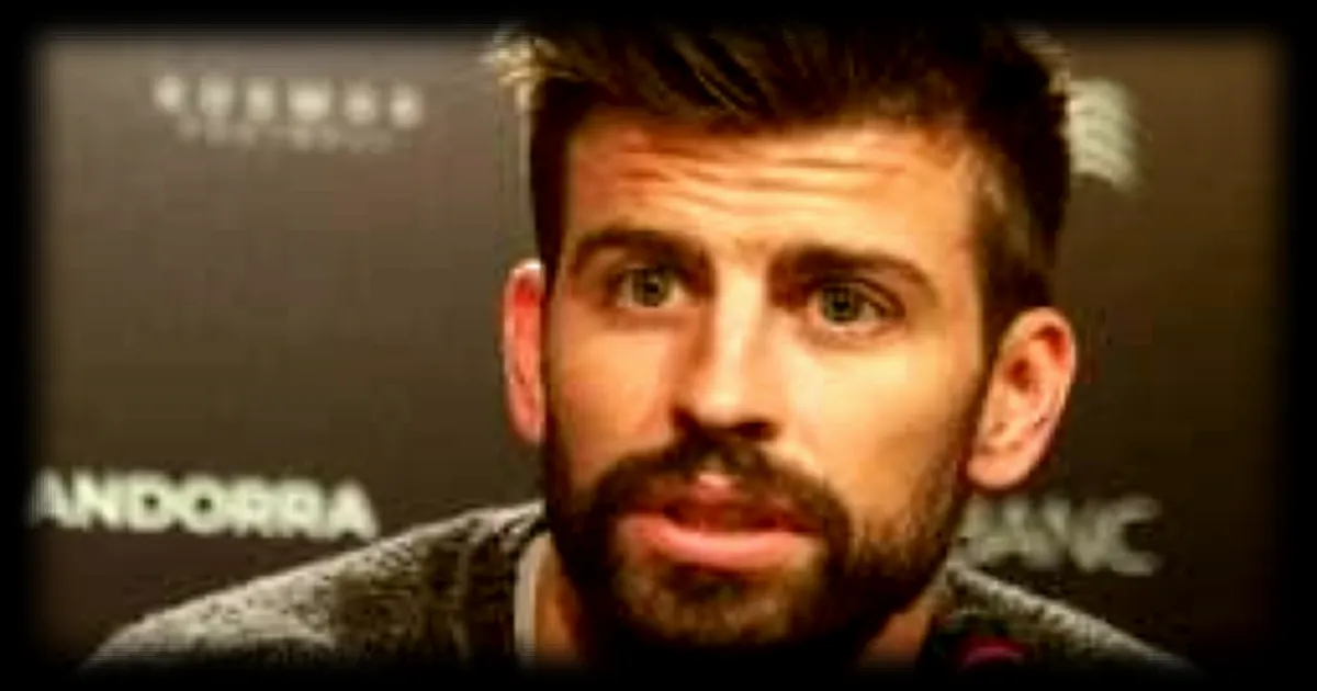 Gerard Piqué suspendu plusieurs semaines après une altercation avec l’arbitrage lors du match du FC Andorre