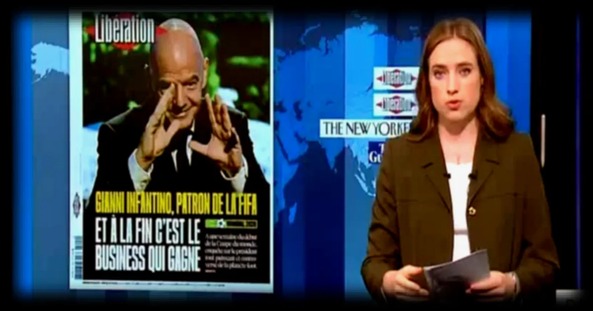 Gianni Infantino sous le feu des critiques à l'approche du 37e anniversaire de Tiananmen