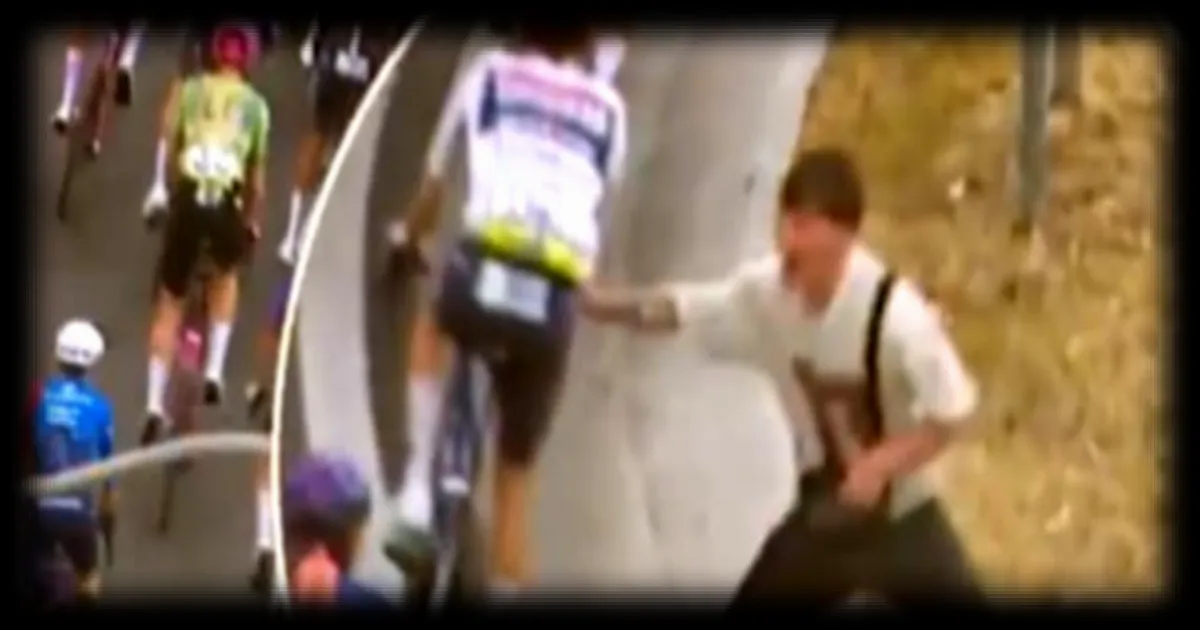 Giro 2026 : deux spectateurs filmés en train d’essayer de faire tomber des coureurs lors de la 6e étape