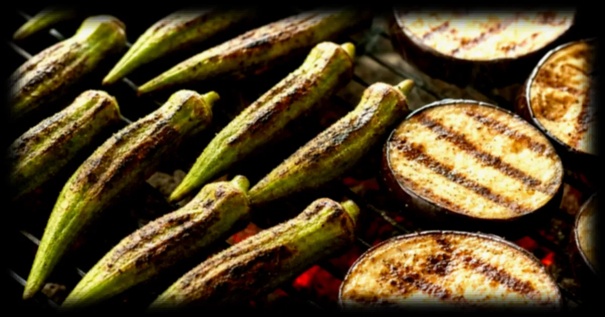 Gombo et aubergine au barbecue : ces légumes révèlent une saveur fumée inattendue