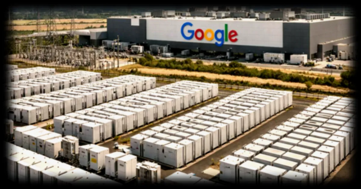 Google mise sur la plus grande batterie du monde pour alimenter son data center en énergie décarbonée