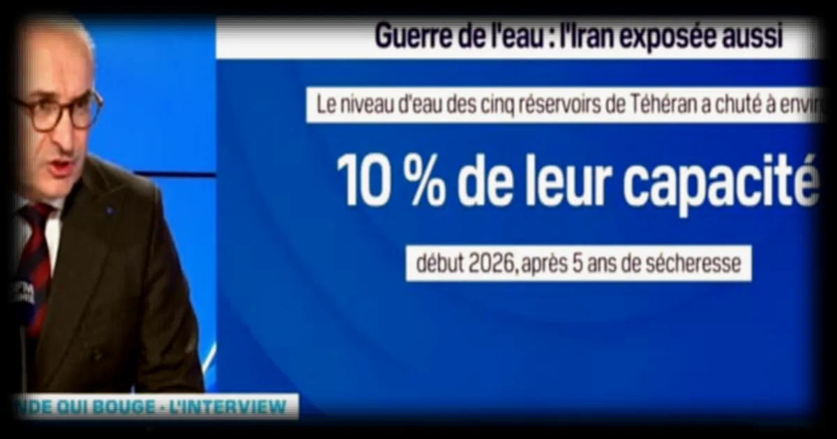 Guerre de l'eau : l'Iran exposée