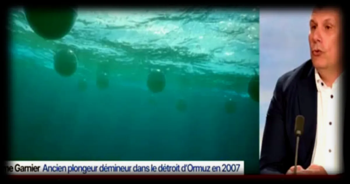 Guillaume Garnier, ancien plongeur démineur, témoigne de l'importance de la résolution des conflits avant le déminage du détroit d'Ormuz