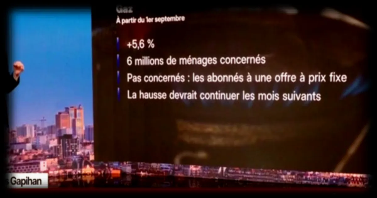 Hausse des prix à la rentrée : gaz, carburants et produits frais dans le viseur