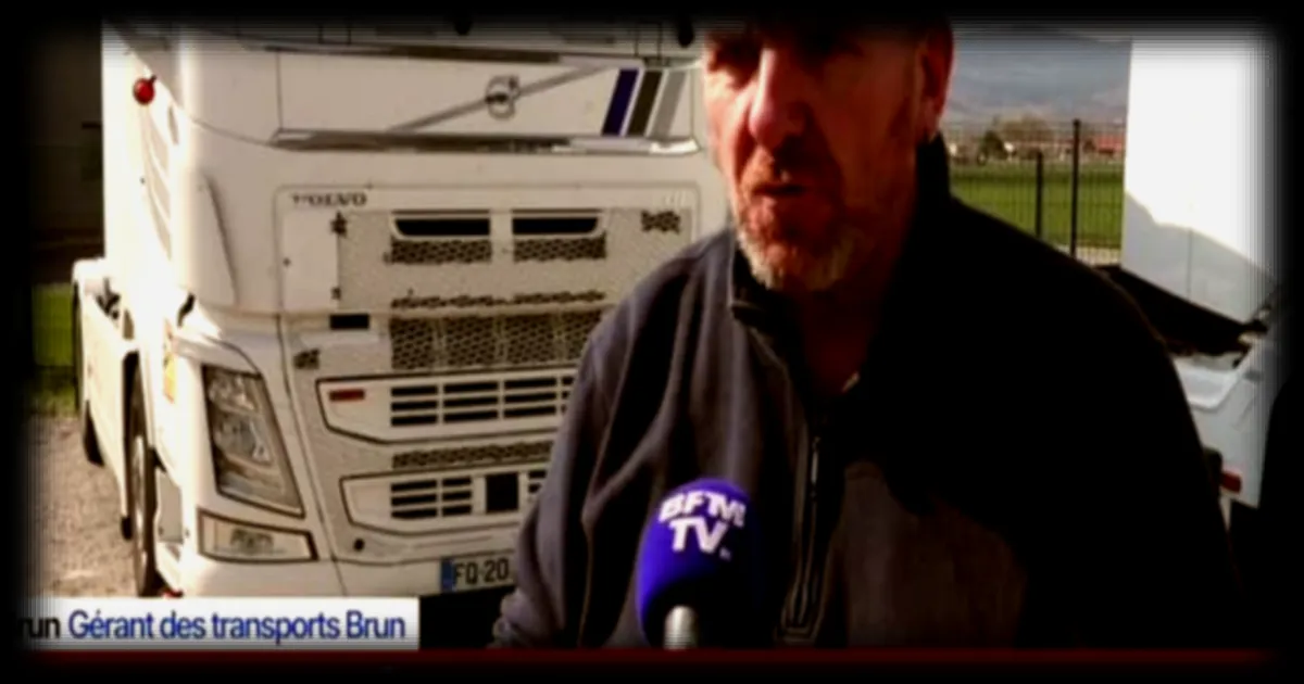 Hausse des prix des carburants : David Brun, gérant d'une entreprise de transport, envisage de mettre à l'arrêt ses 17 véhicules