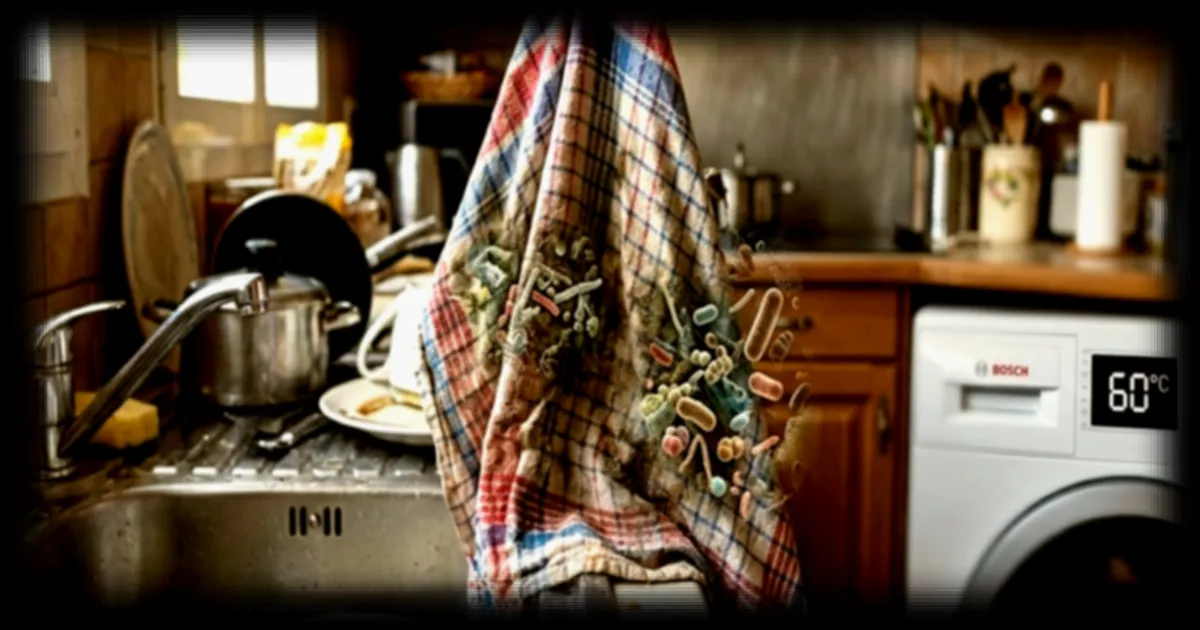 Hygiène domestique : à quelle fréquence faut-il laver ses torchons de cuisine pour éviter les bactéries ?