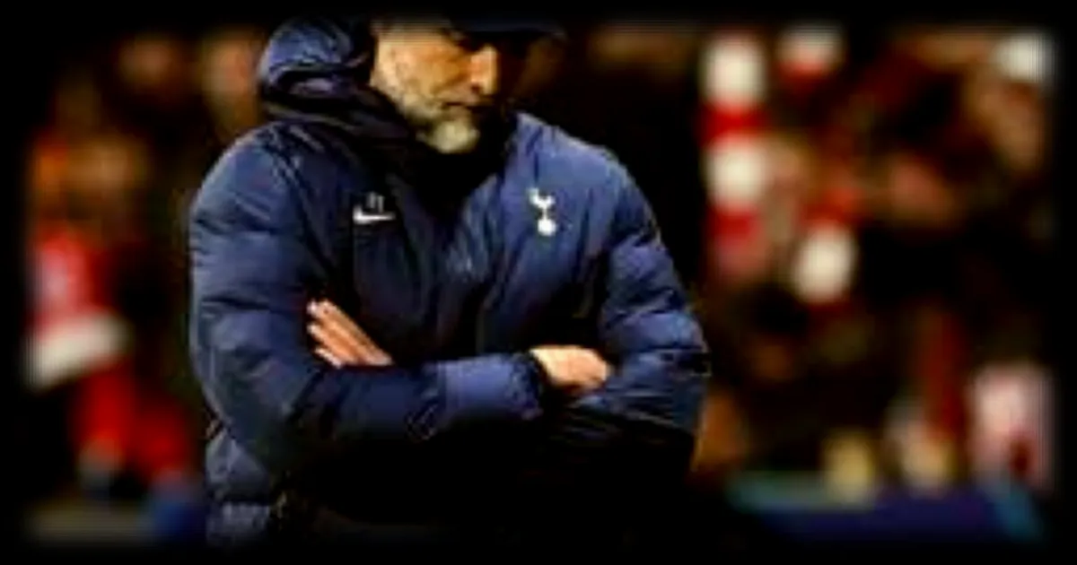 Igor Tudor sur la sellette à Tottenham : une situation critique après quatre défaites consécutives en Premier League