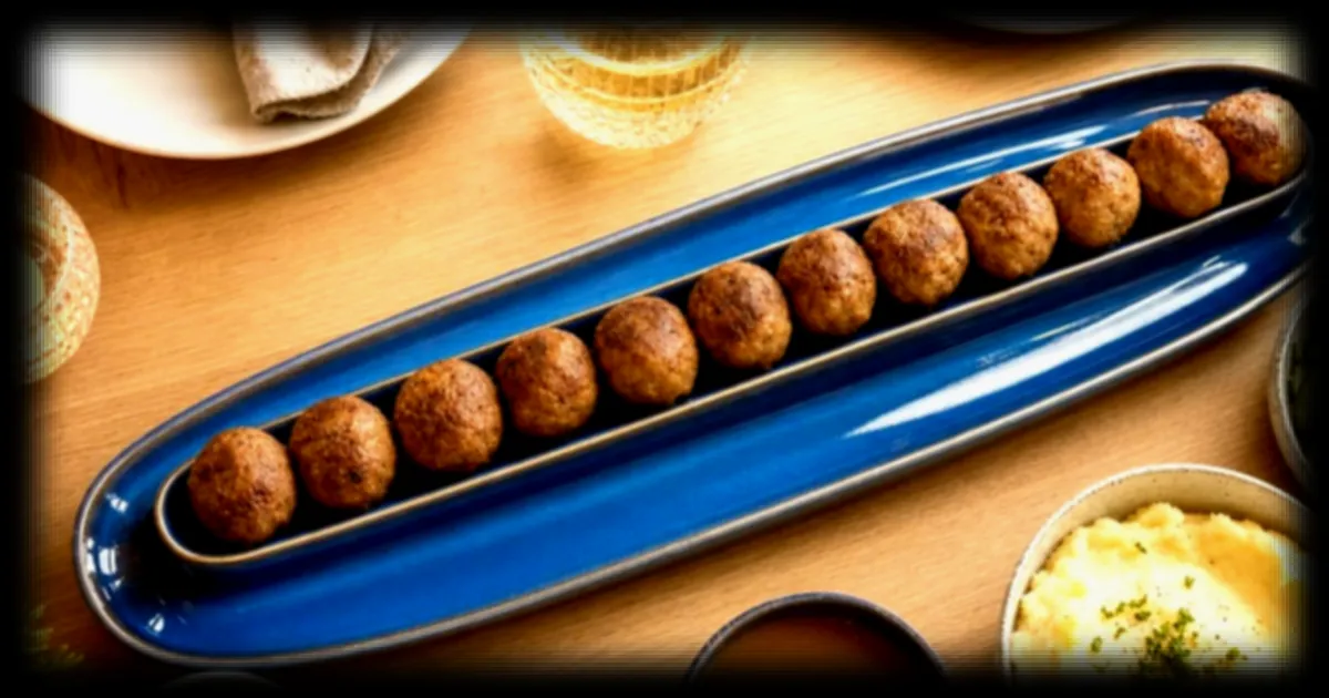 Ikea lance une assiette specialement conçue pour ses célèbres köttbullar